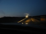 Still driving.
