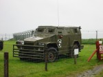 Serious military hardware outside the Secret Bunker
